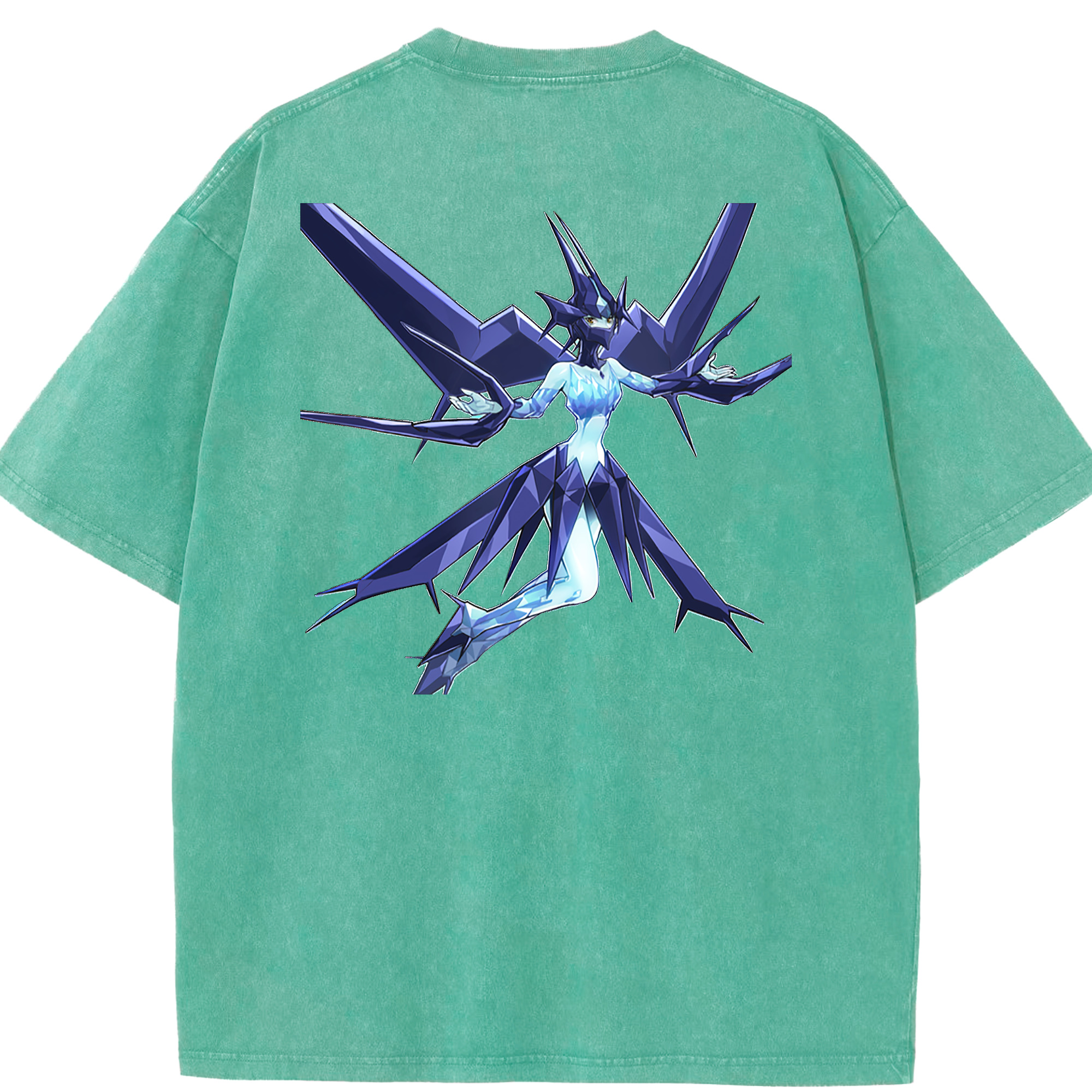 （画像用） 遊☆戯☆王 Yu-Gi-Oh! 綿100% ヴィンテージ風 半袖Tシャツ（背面プリント）